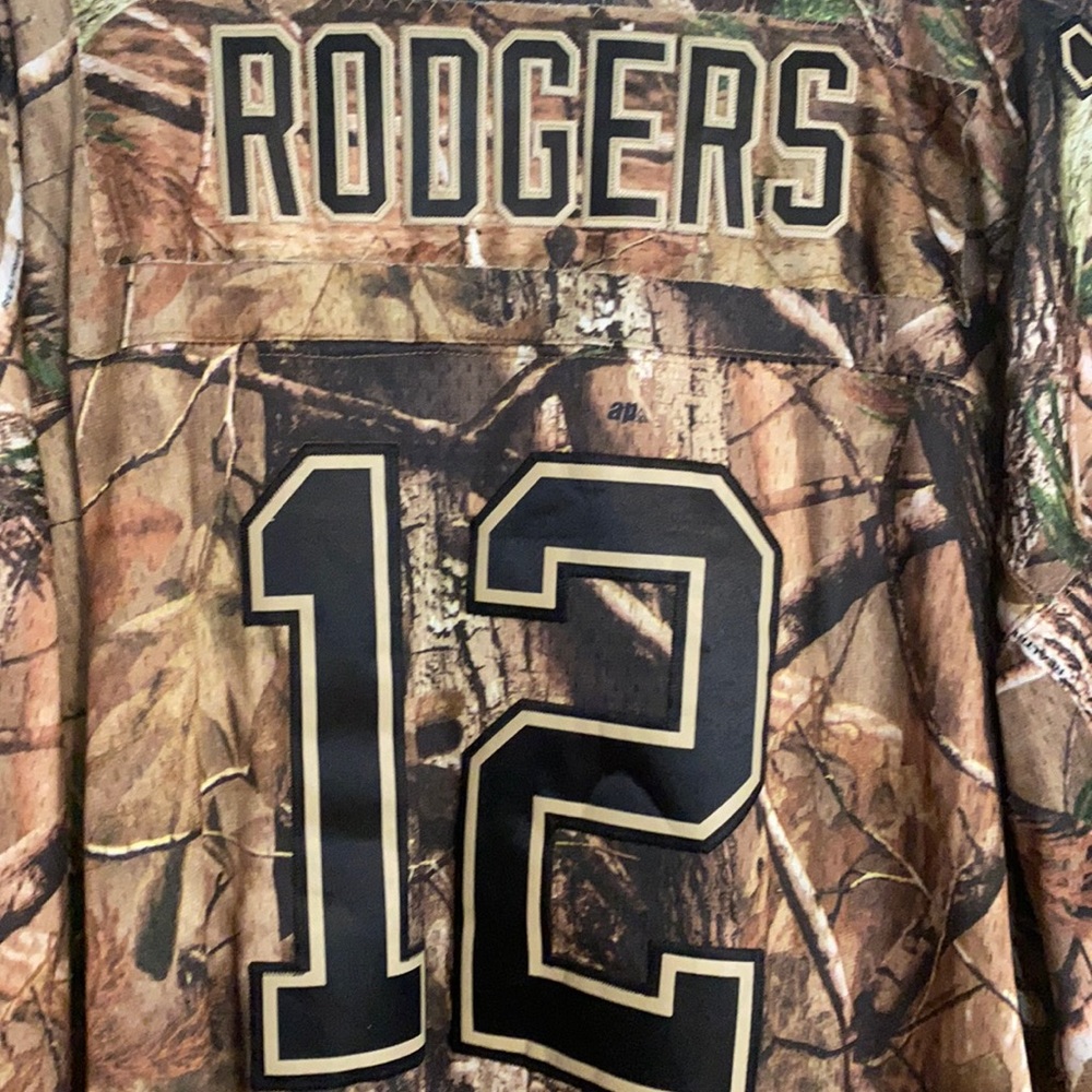 Green Bay Rodgers jersey